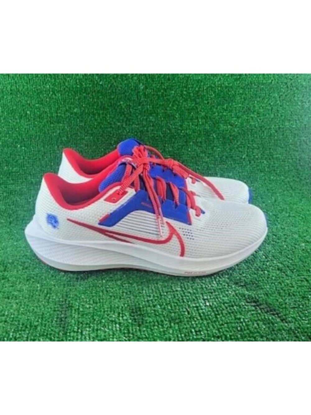 Men's Tennessee State Tigers Pegasus 40 Running White Shoes DZ5978-100 Size 9.5
